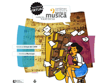 Tablet Screenshot of fonoteca.cibm-valencia.com